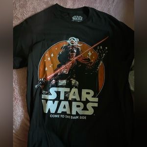 Black Star Wars shirt